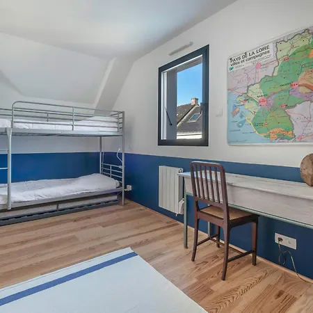 Tatil Evi 200m Plage, Maison Pour 6 Adultes 4 Enfants Piriac-sur-Mer